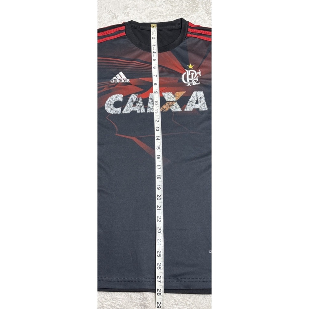 CR Flamengo 2013 2014 Third Jersey Football Mens Small Adidas Brazil - Picture 6 of 8